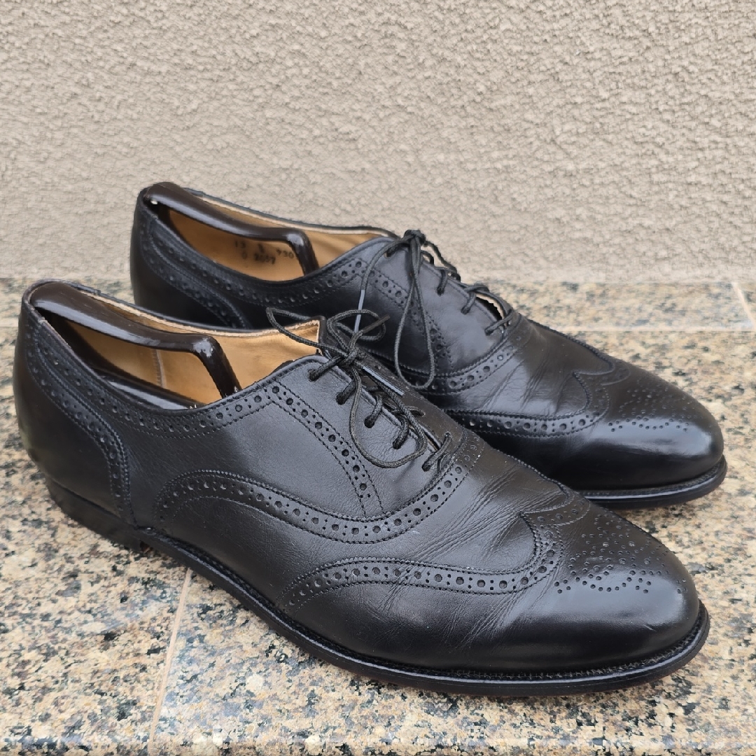 Cole Haan Classic Black Brogue Derbys